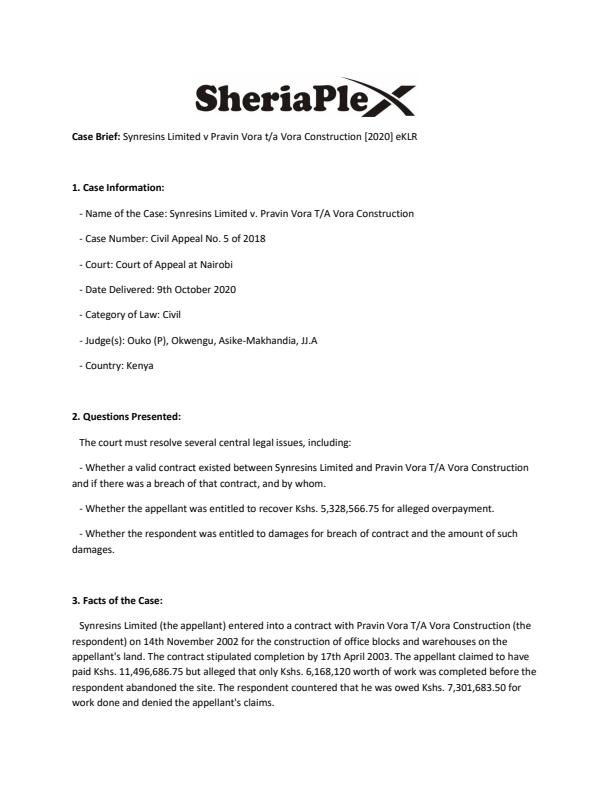 Synresins-Limited-v-Pravin-Vora-t-a-Vora-Construction-[2020]-eKLR-Case-Summary_1753_0.jpg